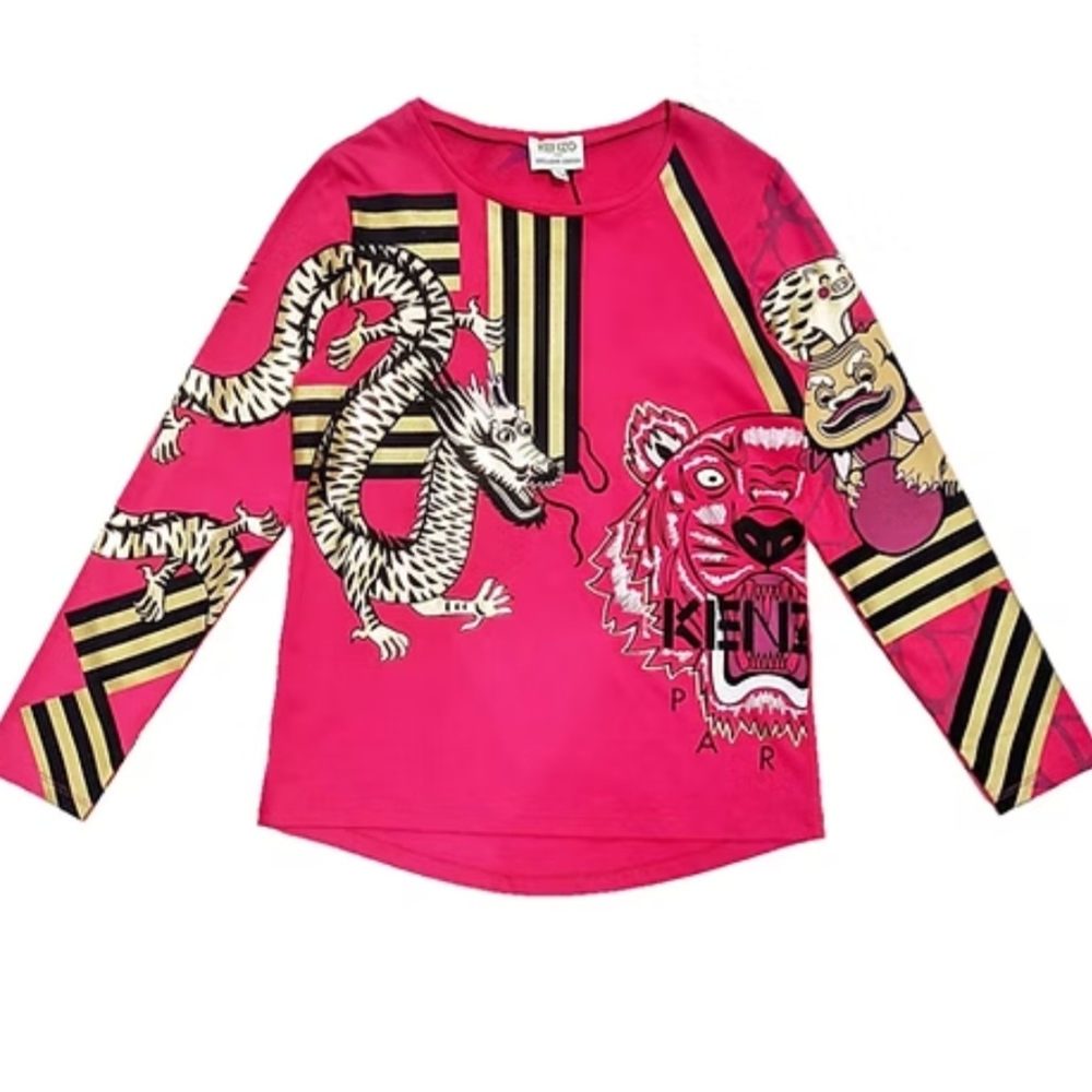KENZO Kids Exclusive Edition Long Sleeve Tee